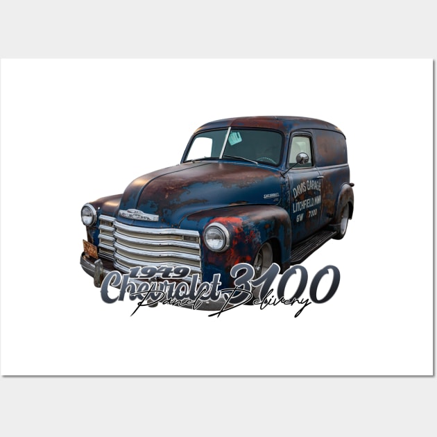 1949 Chevrolet 3100 Panel Delivery Wall Art by Gestalt Imagery